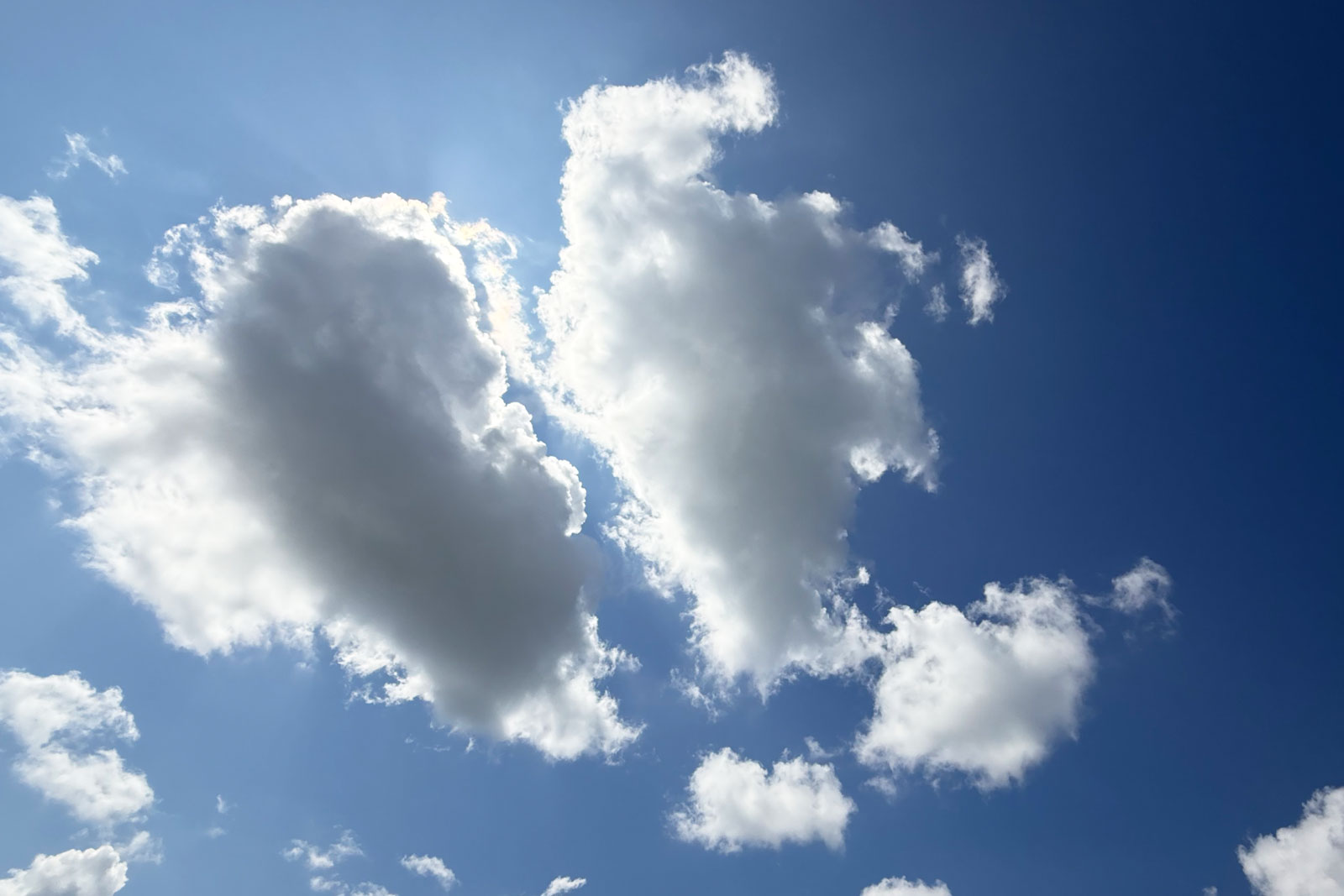 Wolke 0010 - copyright W. Wassermann, Wolkenbilder, Gedankengut24.de