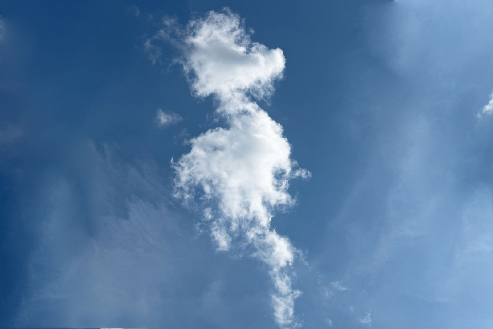 Wolke 0003 - copyright W. Wassermann, Wolkenbilder, Gedankengut24.de