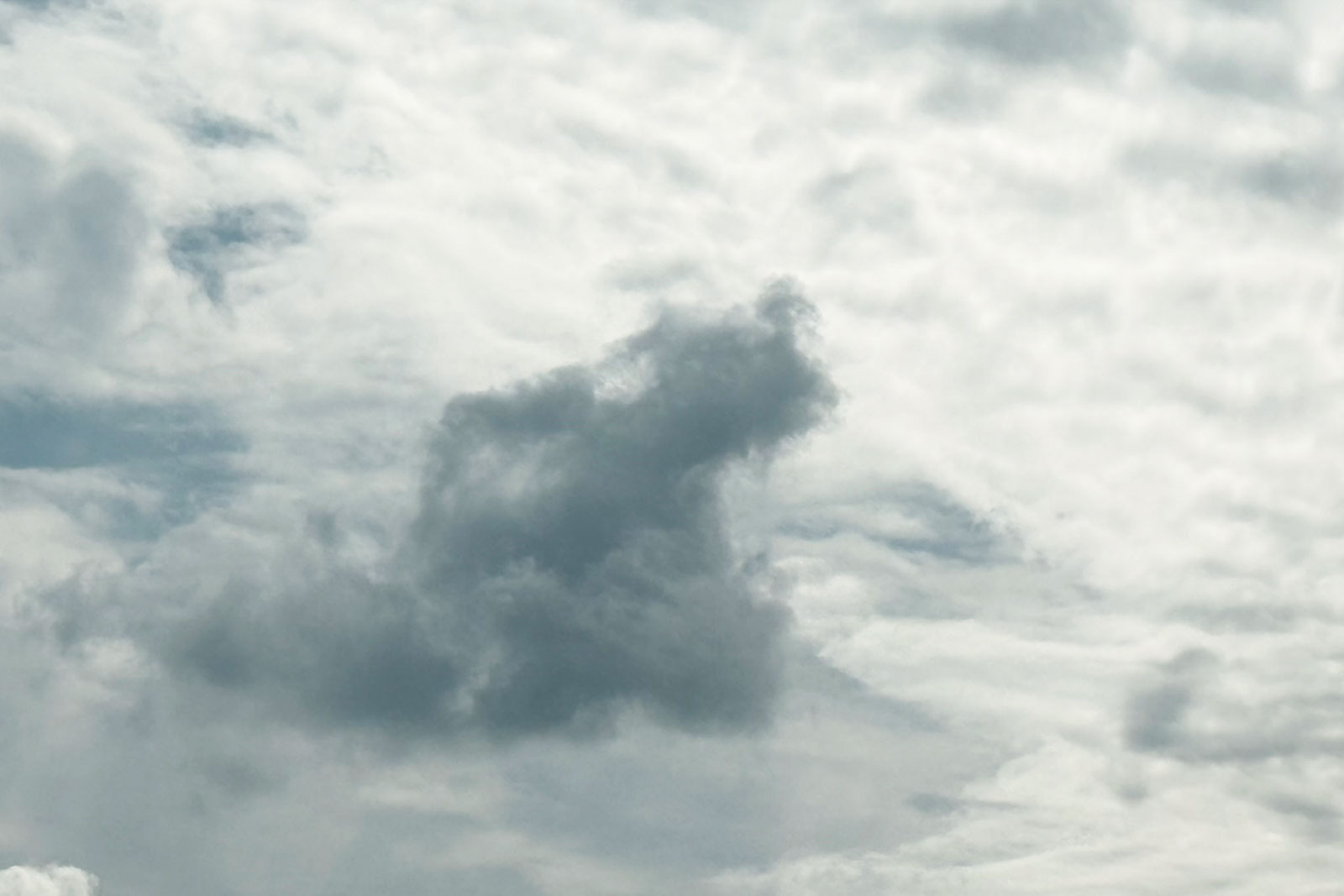 Wolke 0020 - copyright W. Wassermann, Wolkenbilder, Gedankengut24.de